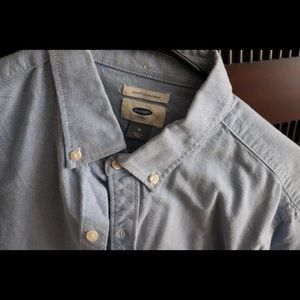 Old Navy blue button up
